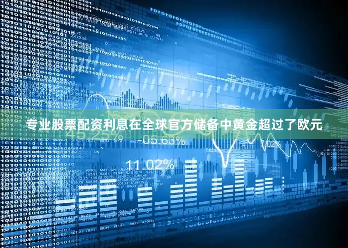 专业股票配资利息在全球官方储备中黄金超过了欧元